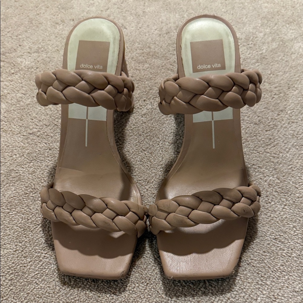 Dolce vita braided heels